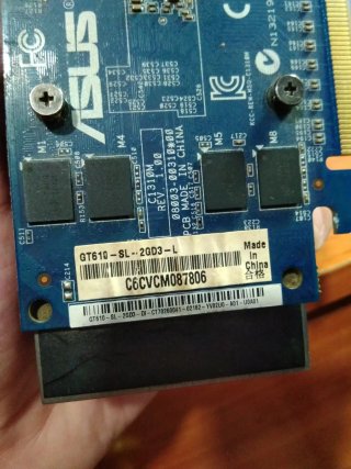 Tarjeta Gráfica ASUS HDMI PCI Express 2GB