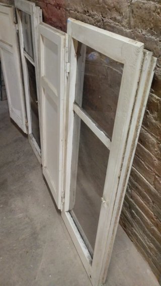 Ventanas antiguas de madera