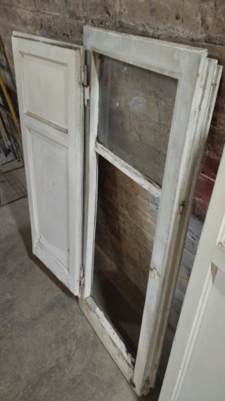 Ventanas antiguas de madera