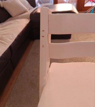 Trona Stokke Tripp Trapp con marcas de uso
