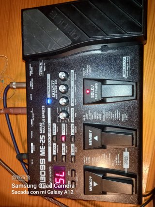 Pedalera Multiefectos Boss ME-25