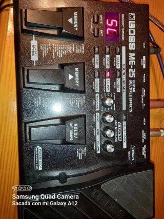 Pedalera Multiefectos Boss ME-25