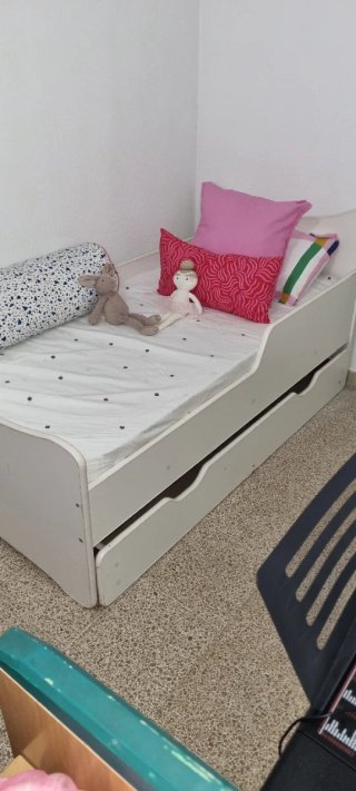 Cama Infantil con Cama Nido 70x160