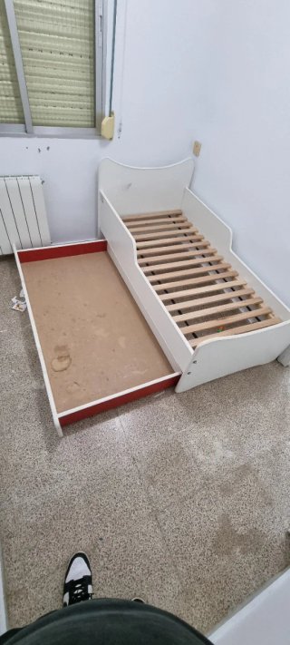 Cama Infantil con Cama Nido 70x160