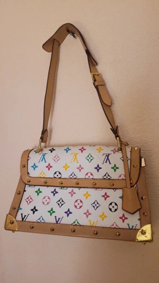 Bolso Louis Vuitton Multicolor Blanco