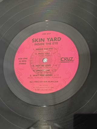 Vinilo Skin Yard "Inside the eye" 1993