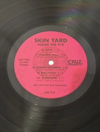 Vinilo Skin Yard "Inside the eye" 1993