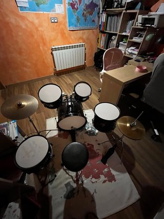 Batería infantil percusión