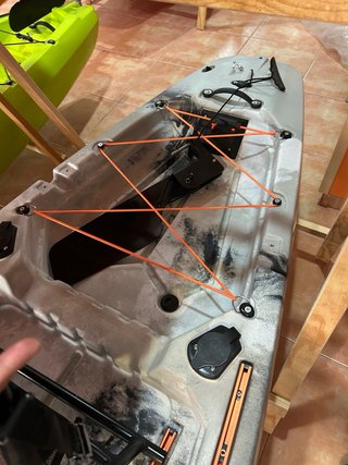Kayak Marlin Fins Max 365cm pedales aletas/helices