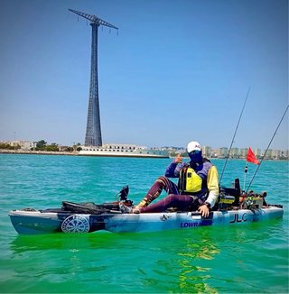 Kayak Marlin Fins Max 365cm pedales aletas/helices