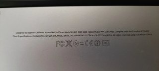 MacBook Air 11 2012 Plata