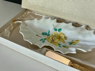 🇫🇷 Limoges mantequillera porcelana