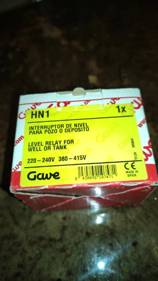 Gave HN1 NUEVO MODELO Relé Temporizador