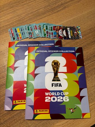 2 Álbumes Panini Mundial 2026