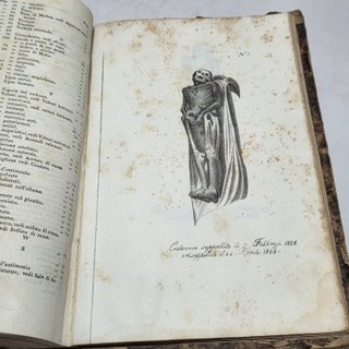 Libro Antico 1841 Lezioni Medicina Legale Orfila