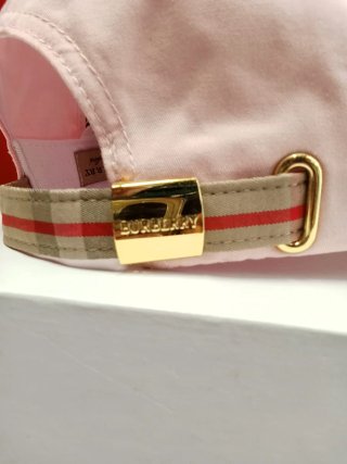Gorra Burberry Rosa Beige