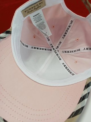 Gorra Burberry Rosa Beige