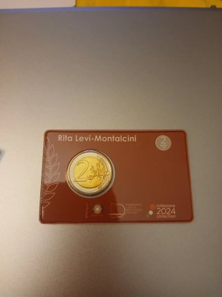Moneta 2 Euro Rita Levi-Montalcini