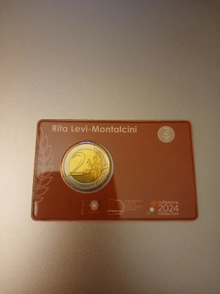 Moneta 2 Euro Rita Levi-Montalcini