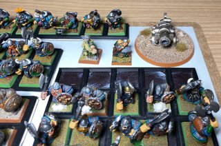 Ejército Enanos Warhammer TOW 6ª y 8ª Ed.