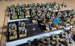 Ejército Enanos Warhammer TOW 6ª y 8ª Ed.