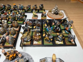 Ejército Enanos Warhammer TOW 6ª y 8ª Ed.