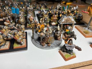 Ejército Enanos Warhammer TOW 6ª y 8ª Ed.