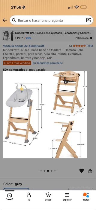 Trona Evolutiva Kinderkraft