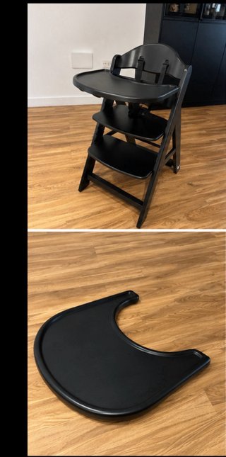 Trona Hauck Alpha+ Madera Negra