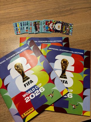 3 Álbumes Panini Mundial FIFA 2026