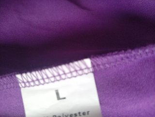 Bolero morado manga larga talla única