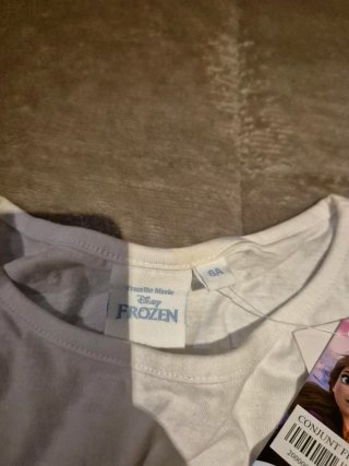 Conjunto niña Frozen camiseta y pantalón corto