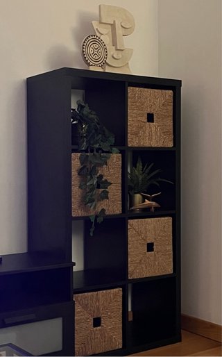 Estantería IKEA Negra / Wengue