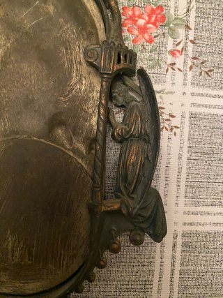 Benditera Antigua Virgen de Montserrat 1910-20