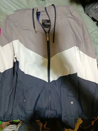 Chaqueta chándal Adidas gris y amarilla