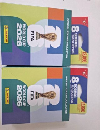 Caja de cromos Panini Mundial 2026