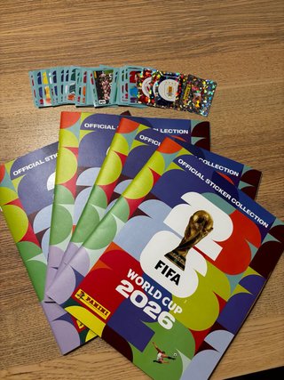 4 Álbumes Panini Mundial FIFA 2026