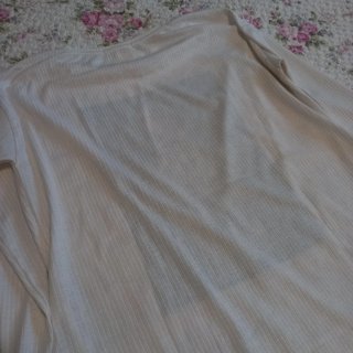 Camiseta estampada chica beige