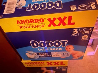 Pañales Dodot XXL Bebé Seco 3 (6-10 kg)
