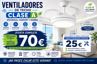 Montaje de ventiladores