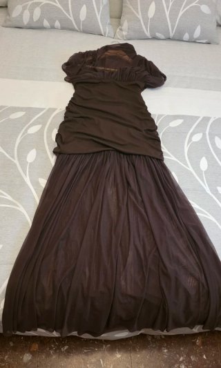 Vestido fiesta Zara Talla M