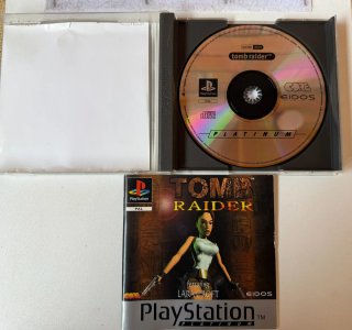 Tomb Raider PS1 PAL Platinum