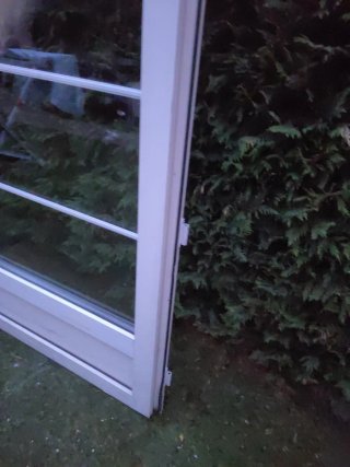 Puerta aluminio con cristal
