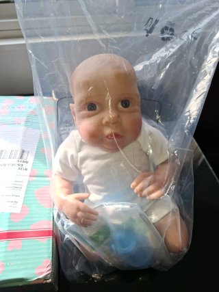 Muñeco Reborn Vinilo Blando