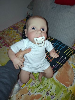 Muñeco Reborn Vinilo Blando