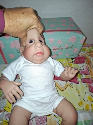 Muñeco Reborn Vinilo Blando