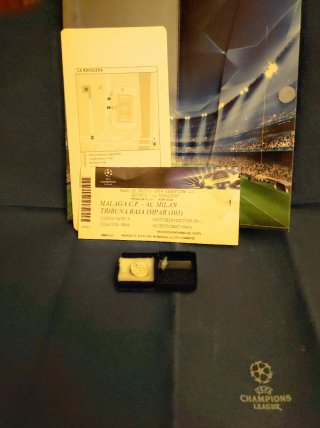 Lote VIP Málaga CF vs AC Milan Champions 2012