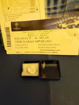 Lote VIP Málaga CF vs AC Milan Champions 2012