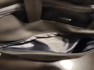 Borsa da viaggio in poliestere grigia