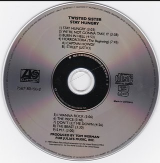 CD Twisted Sister - Stay Hungry